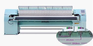 Embroidery Industrial Quilting Machine , Garment Industry Machinery 128 Inch Multiple Needles