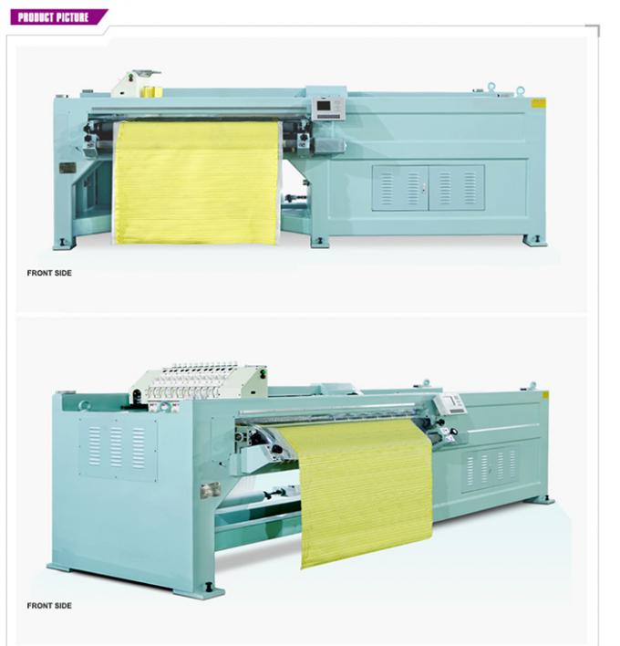 High Speed 5kw Sewing Quilting Embroidery Machine 1600mm Working Width