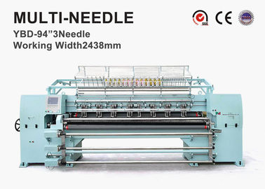 4.5kw Computerized Multi Needle Quilting Machine 360 Degree Random Quilting