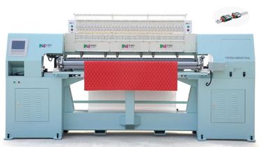 Multi Heads Quilt Making Machine , Rotating Shuttle Quilting Machine For Car Seat Cushion