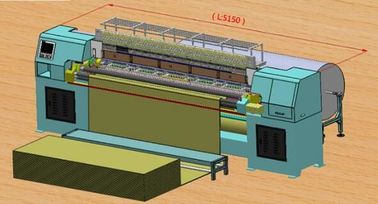 Rotary Shuttle Quilting Machine , Quilting Machine For Mattress 700 Rpm High Speed