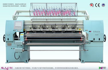 4.5kw Computer Multi - Needle Quilting Machine Independent Flower - Shaped Needle Speed Up To 500 Needles / Minut