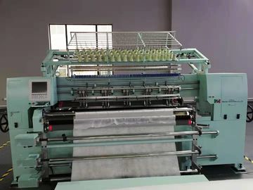 4.5kw Computer Multi - Needle Quilting Machine Independent Flower - Shaped Needle Speed Up To 500 Needles / Minut